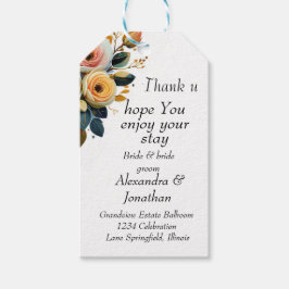 ETIQUETA PARA PRESENTE ARTE FLORAL SIMPLES