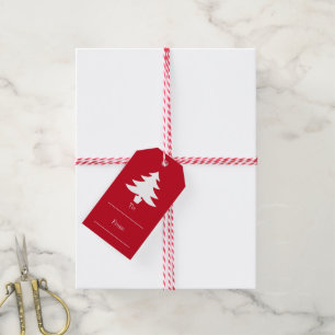 Etiqueta Para Presente Árvore de Natal a e dos Tag do presente com corda