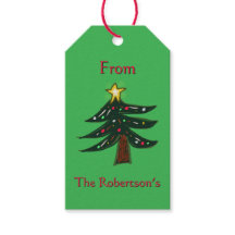 Árvore de Natal com Nome Personalizado em Verde
