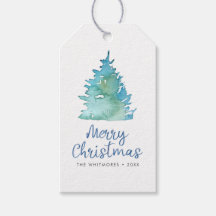 Árvore Natal Aquarela