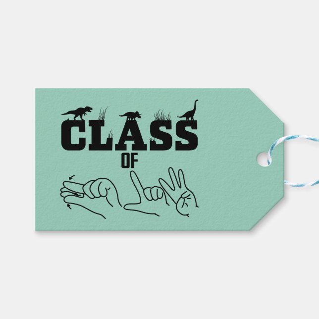 Etiqueta Para Presente ASL - Classe de 2026 - Graduação Design ASL (Frente (horizontal))