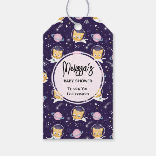 Etiqueta Para Presente Astronautas de Gato Gato-Gato-Gato-Gato, Evento Pa