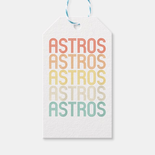 Etiqueta Para Presente Astros Feminino  (Frente)