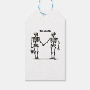 Etiqueta Para Presente Até que a Morte nos Separe Clássico – Citação Dive