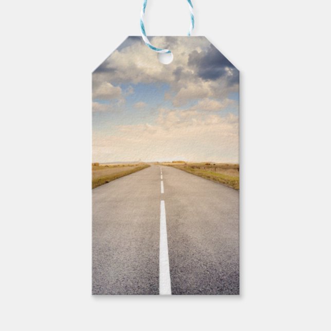 Etiqueta Para Presente Atingir a estrada (Frente)