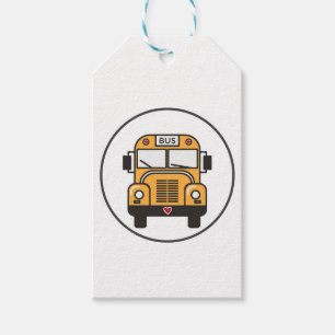 Etiqueta Para Presente Auto escolar bonito