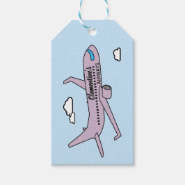 Etiqueta Para Presente Avião Personalizável