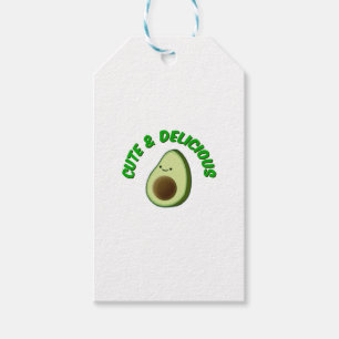 Etiqueta Para Presente Avocado Bonito E Delicioso