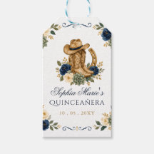 Azul Marinho Dourado Cavalo Floral Charra Quinceañ