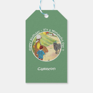 Etiqueta Para Presente Baa, Baa, Coleção de Festas de aniversário de Ovin