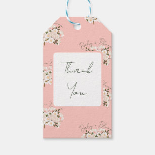 Etiqueta Para Presente Baby in Bloom Wrapping Paper for Baby Shower