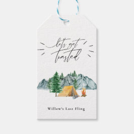 Etiqueta Para Presente Bachelorette Torrada de vamos