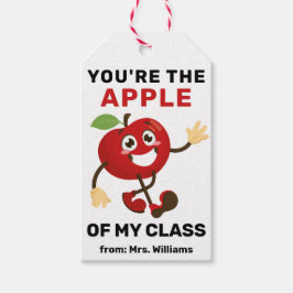 Etiqueta Para Presente Back to School You're the apple of my class