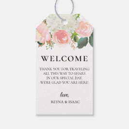 Etiqueta Para Presente Bag de Boas-vindas do Casamento Floral do Jardim R