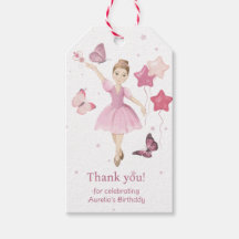 Bailarina Fofa Rosa Obrigada