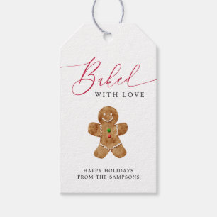 Etiqueta Para Presente Baking de Natal Cookie Exchange Party