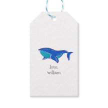 Baleia branca personalizada