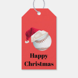 Etiqueta Para Presente Baller Christmas Baseball Papais noeis Sports