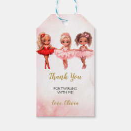 Etiqueta Para Presente Ballerina Birthday Gift Tag