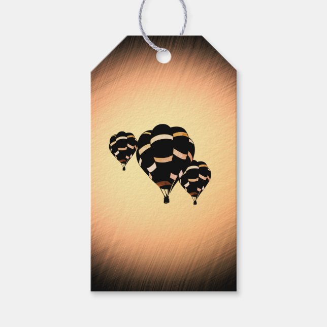 Etiqueta Para Presente Balões de Ar Quente Russos (Frente)