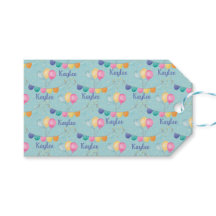 Balões e estrelas de aniversário em azul