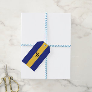 Etiqueta Para Presente bandeira Barbados