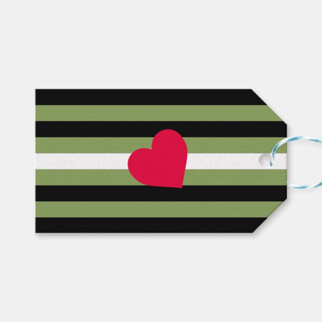 Etiqueta Para Presente Bandeira Boi Pride (Frente (horizontal))