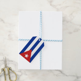 Etiqueta Para Presente Bandeira Cubana