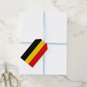 Etiqueta Para Presente Bandeira da Bélgica