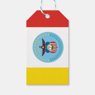 Etiqueta Para Presente Bandeira de Columbus, Ohio Gift Tags