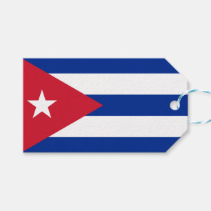 Etiqueta Para Presente Bandeira de Cuba