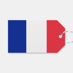 Etiqueta Para Presente Bandeira do Gift Tags da França