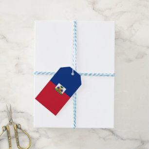 Etiqueta Para Presente Bandeira do Haiti