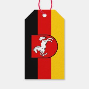 Etiqueta Para Presente Bandeira do Presente da Baixa Saxónia