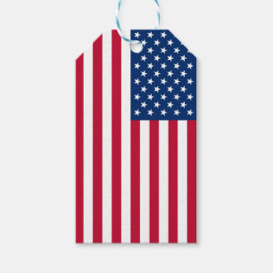 Etiqueta Para Presente Bandeira dos Estados Unidos da bandeira dos E.U.
