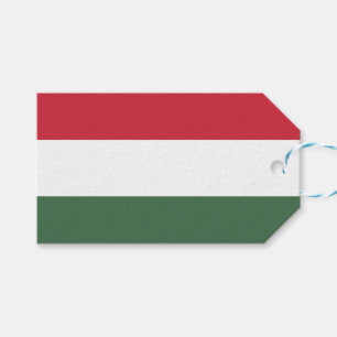 Etiqueta Para Presente Bandeira Húngara