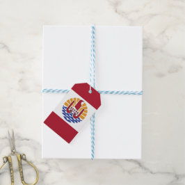 Etiqueta Para Presente bandeira Polinésia Francesa