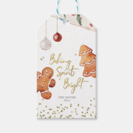 Etiqueta Para Presente Banho-Espíritos Bright Gingerpão