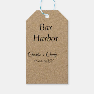 Etiqueta Para Presente Bar Harbour festa de solteira bridges casamento