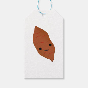 Etiqueta Para Presente Batata doce de Kawaii