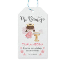 Batismo Em Anjo De Aquarela Personalizável Em Espa