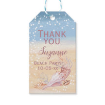 Beach Coastal Shell Obrigado Favor do Partido