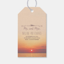 Beach Sunset Wedding