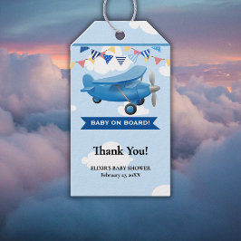 Etiqueta Para Presente Bebê no Conselho! Chá de fraldas do avião de aviaç