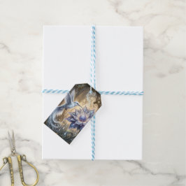 Etiqueta Para Presente Beija-flor Enfeitiçado & Flor da Lua.