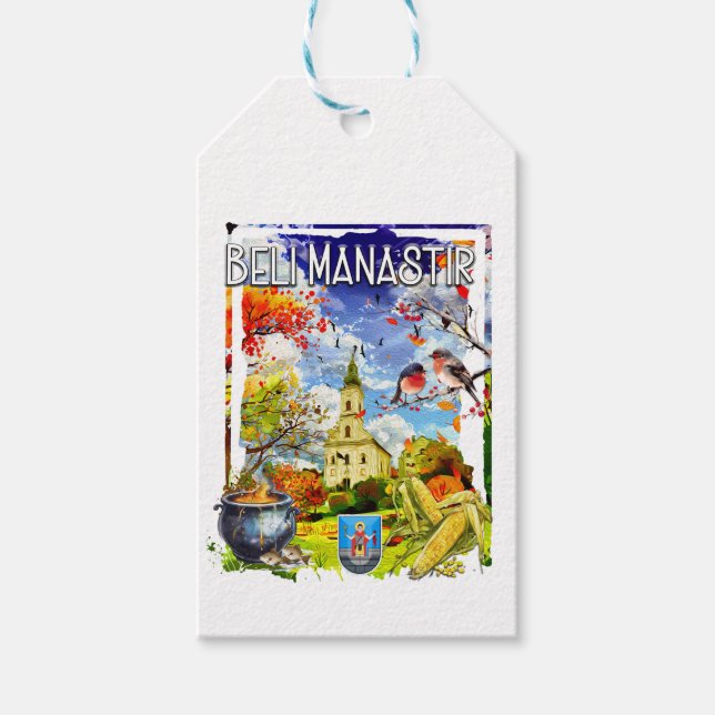Etiqueta Para Presente Beli Manastir (Frente)