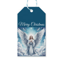 Belo Anjo Guardião Branco