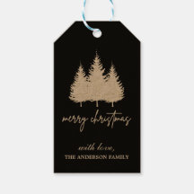 Belo e elegante Feliz Natal Personalizado