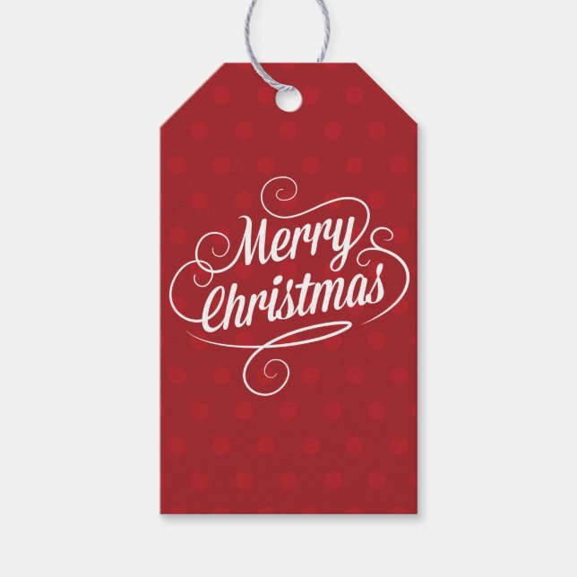 Etiqueta Para Presente Belo Natal Férias (Frente)