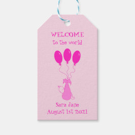 Etiqueta Para Presente BEM-VINDOS ao mundo Nova marca de presentes para b